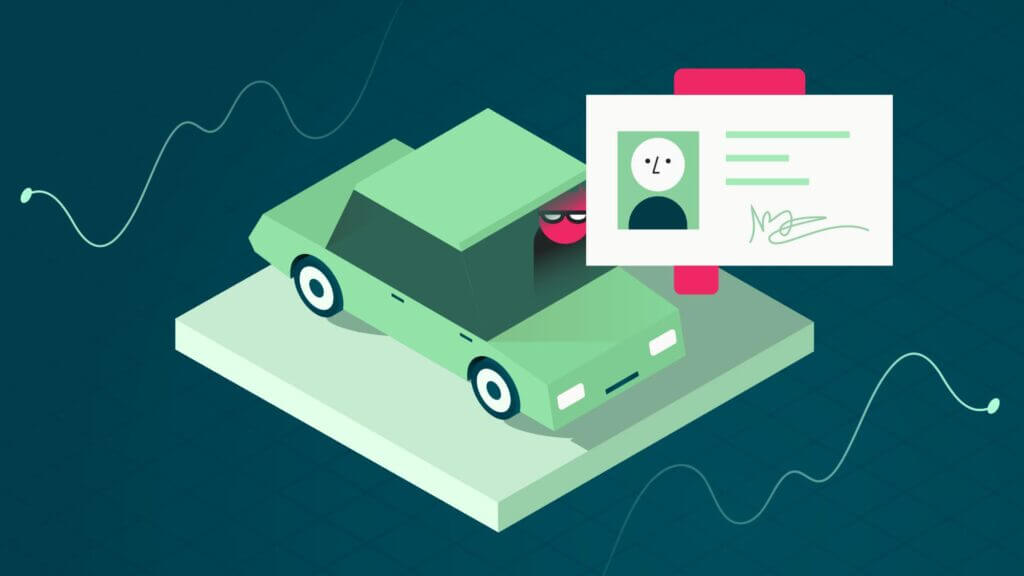Graphic of a car