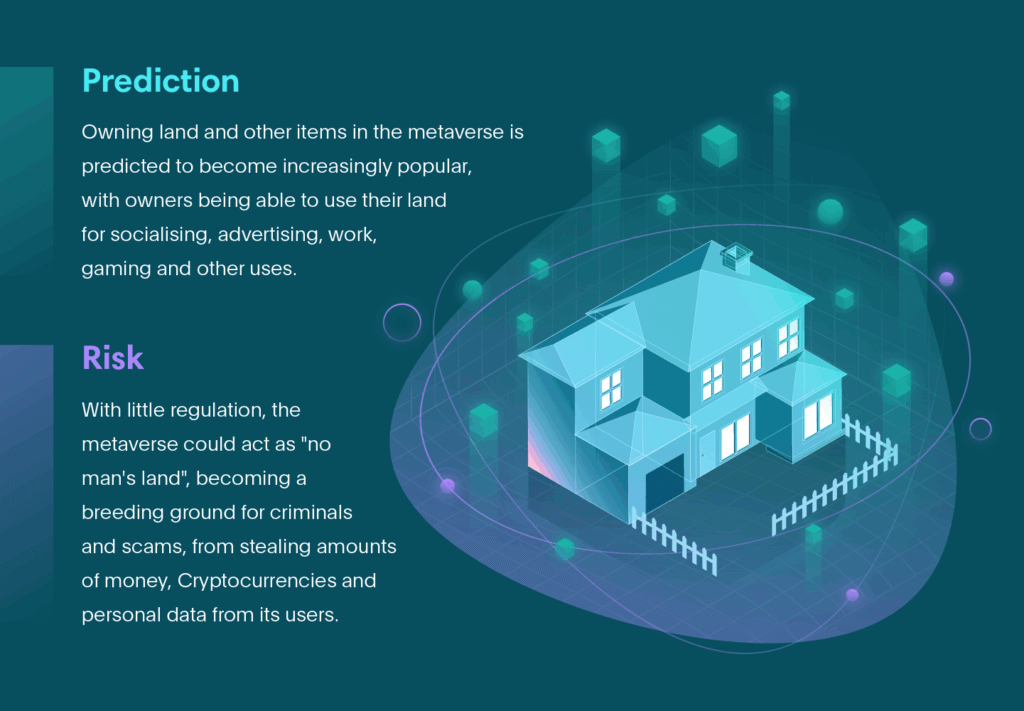 An image depicting users working in the metaverse