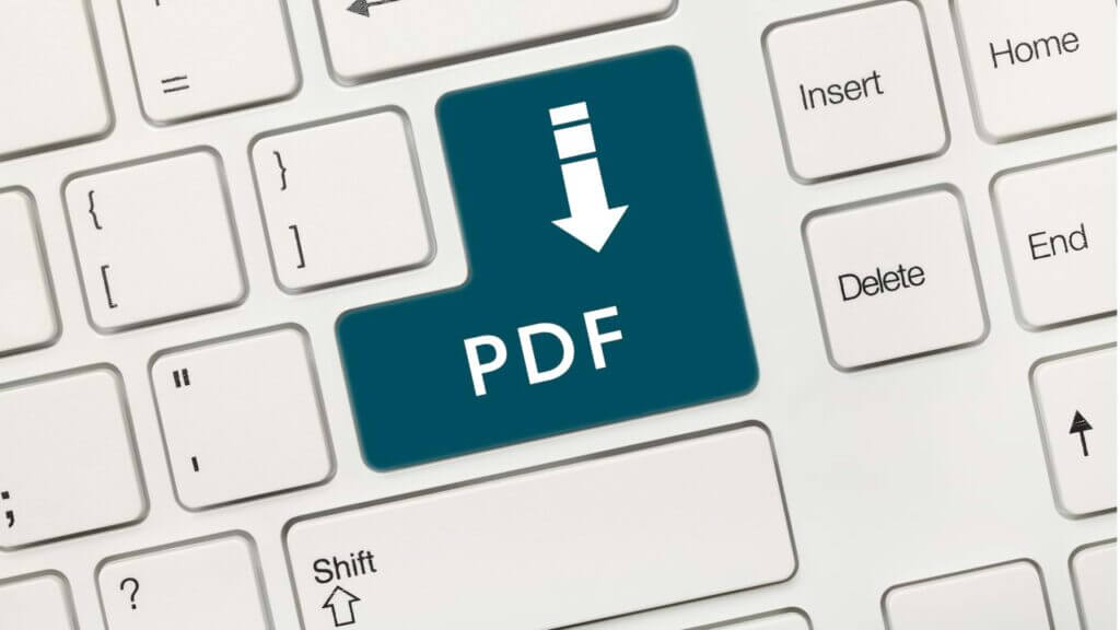 PDF button