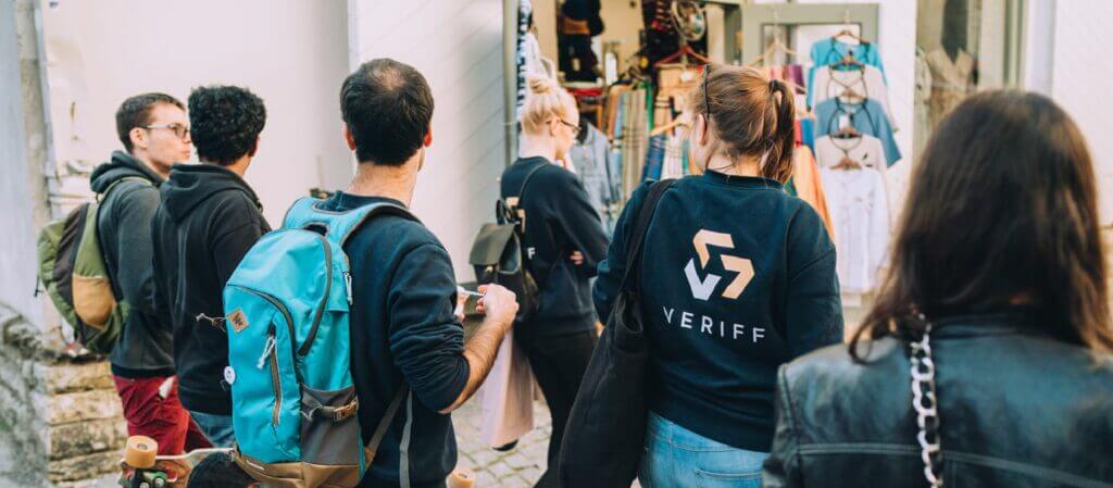 A few of the awesome Veriff team